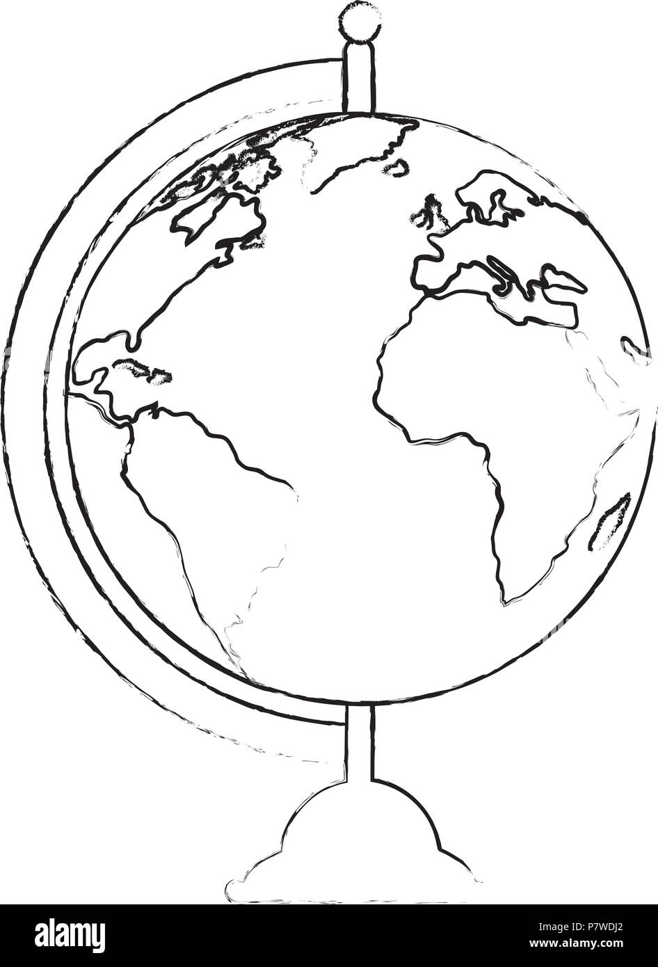 world planet earth ecology icon Stock Vector Image & Art - Alamy