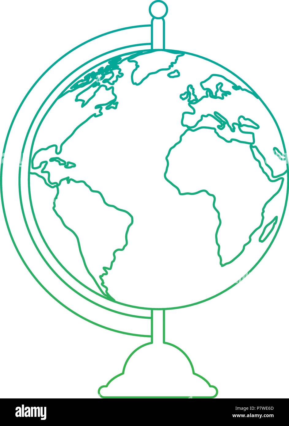 world planet earth ecology icon Stock Vector Image & Art - Alamy