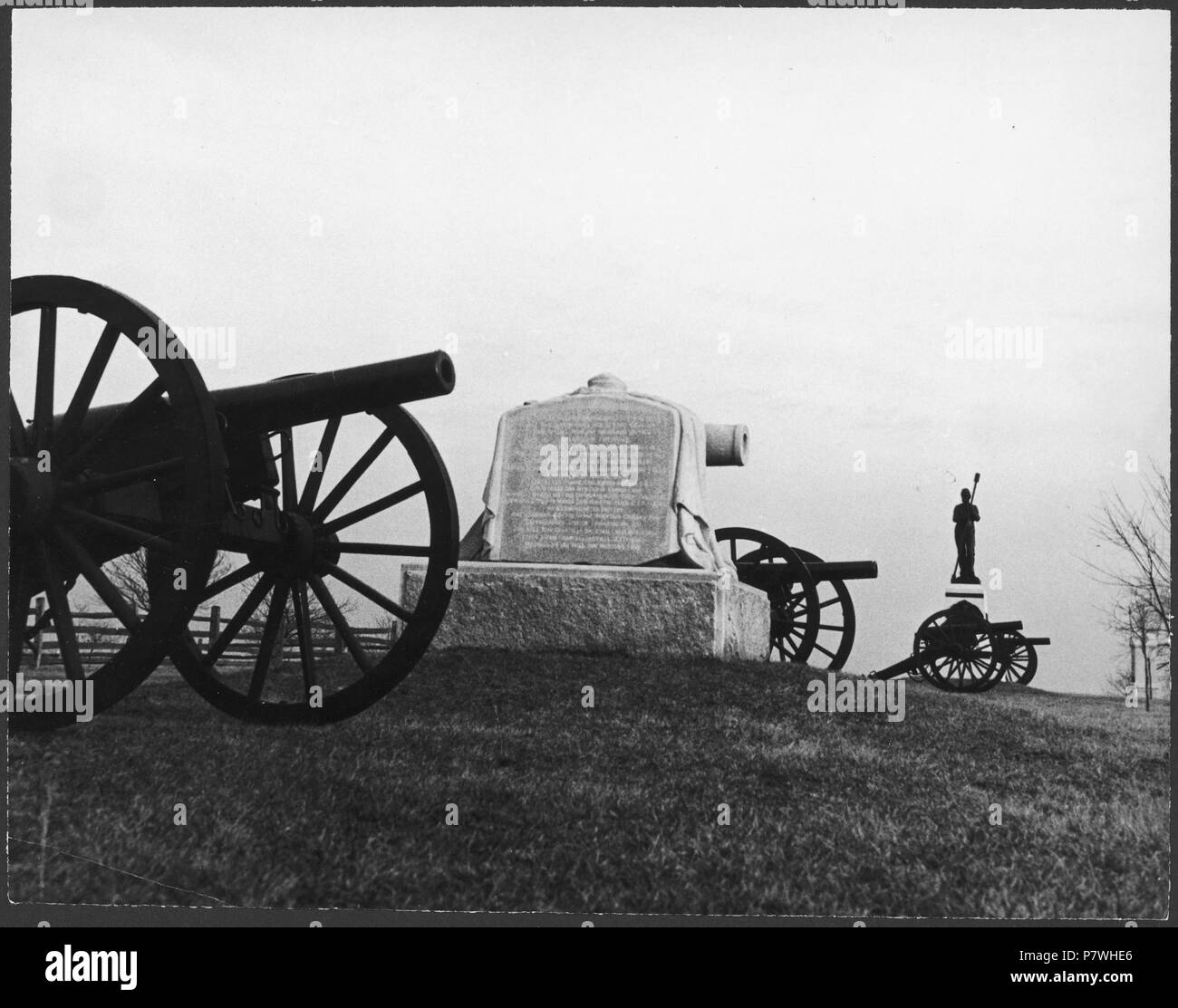 USA, Gettysburg/PA Gettysburg National Military Park; Kriegsdenkmal in