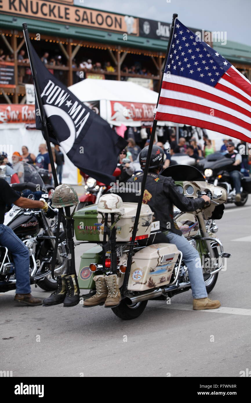 Sturgis bike week Souht dakato Motorcycles 75 Stock Photo Alamy