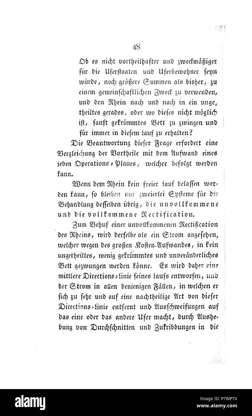 . Der Rhein von Basel bis Mannheim mit Begründung der Nothwendigkeit, diesen Strom zu regulieren Volltext bei de.: Der Rhein von Basel bis Mannheim . Deutsch: Dies ist ein Scan des historischen Buches English: This is a scan of the historical document . N/A 120 De Der Rhein von Basel bis Mannheim (Tulla) 049 Stock Photo