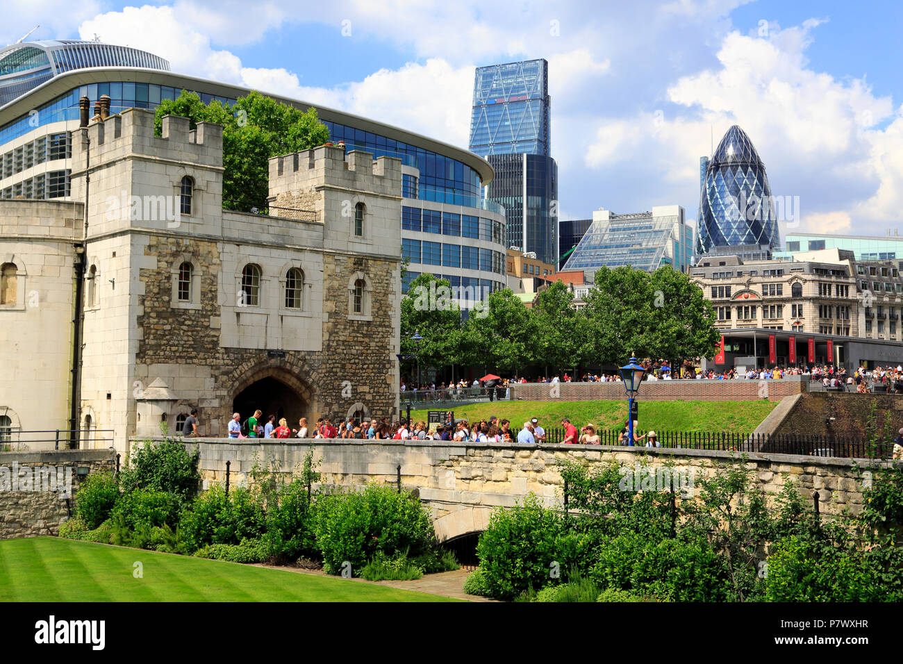 The Tower Of London, London, England, Europe Stock Photo