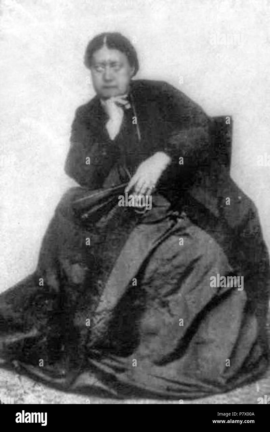 :    (1831-1891) -  , -, , ,  English: Helena Petrovna Blavatsky (1831-1891) . 1870 47 Blavatsky.015 Stock Photo