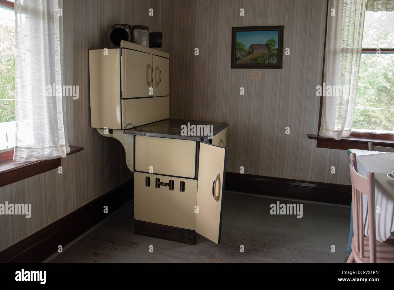 Living Quarters of Peter Veregin in the upper floor of the Prayer House