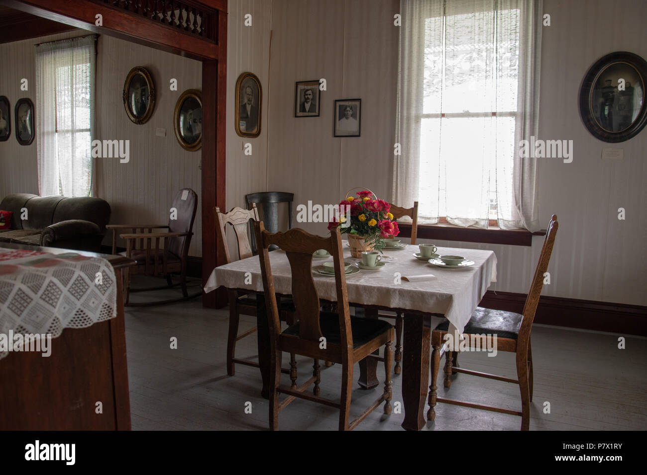 Living Quarters of Peter Veregin in the upper floor of the Prayer House