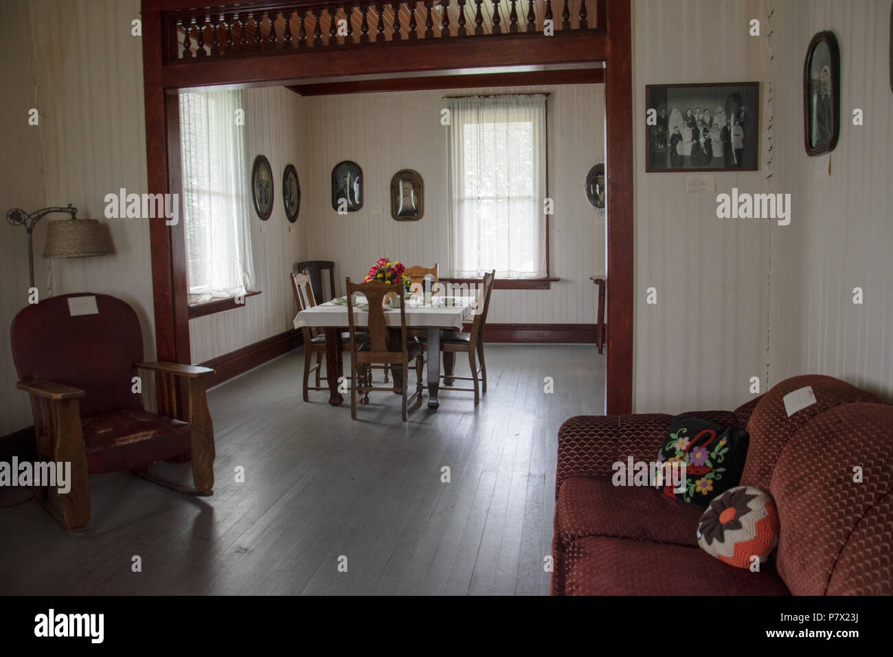 Living Quarters of Peter Veregin in the upper floor of the Prayer House