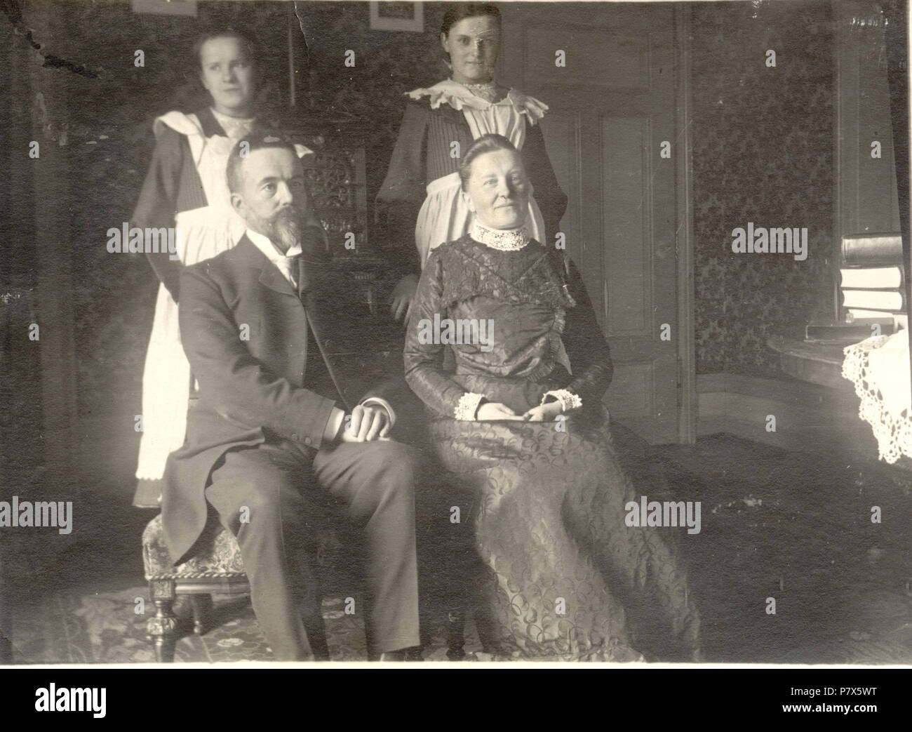 Aurel Stodola mit Ehefrau Darina Palka 150 ETHBIBStodola, Aurel (1859
