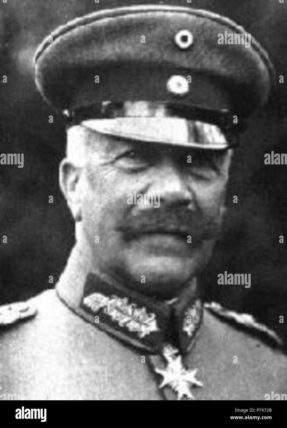 Italiano: Il generale Hermann von Francois, comandante del I corpo d'armata tedesco nella battaglia di Tannenberg (1914) . 1915 169 Gen. Hermann von Francois Stock Photo