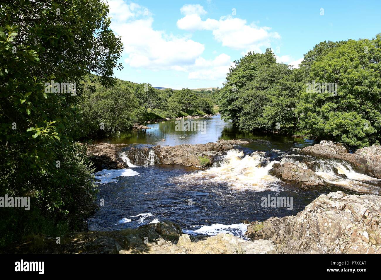 PENNINES IN COUNTY DURHAM Stock Photo