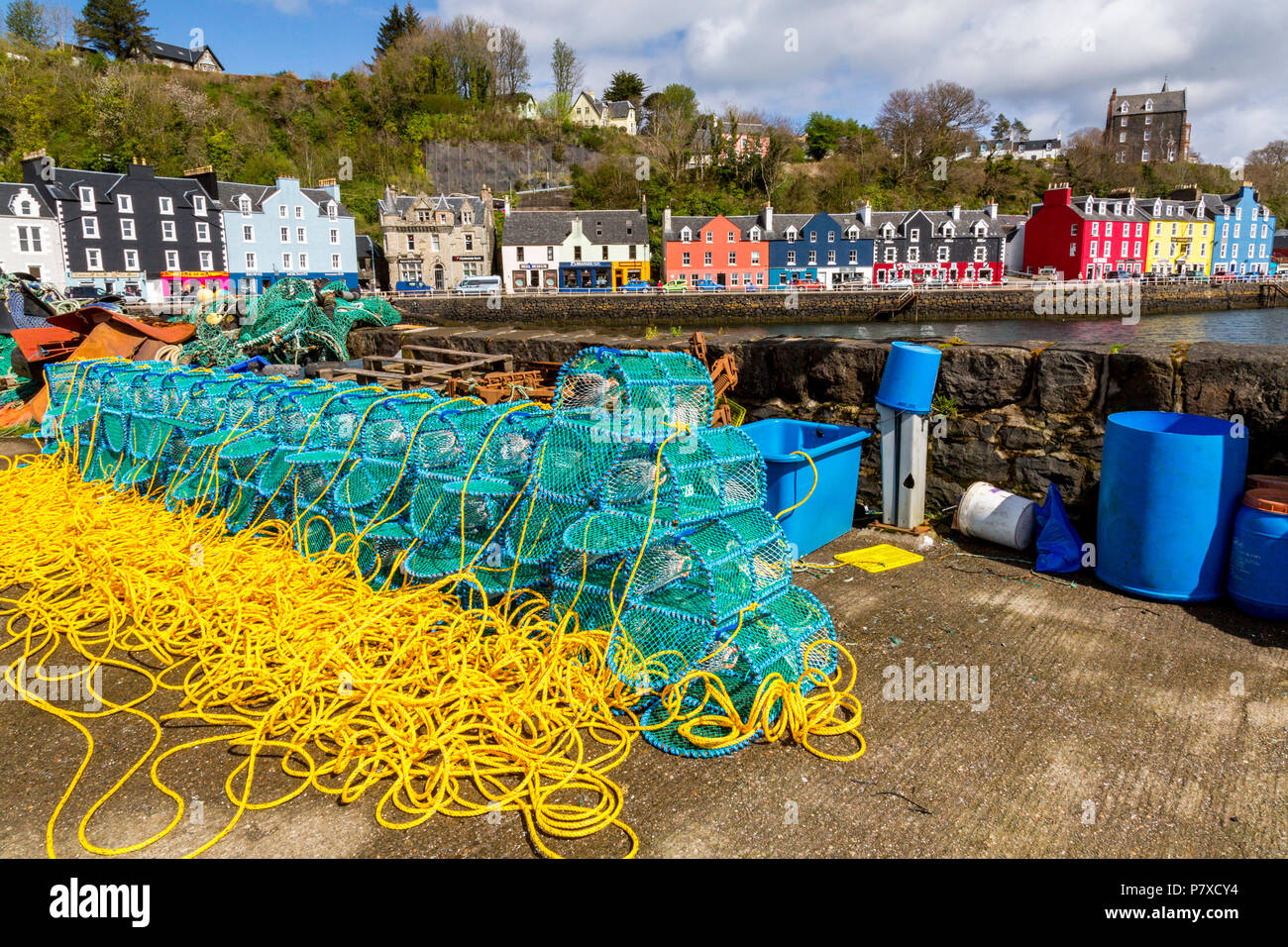 Balamory bbc television tobermory isle hires stock photography and