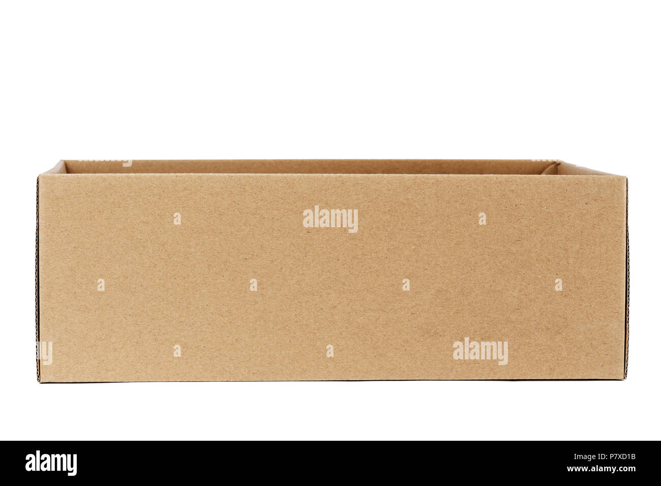 shoe box without text on white background isolated Stock Photo Alamy