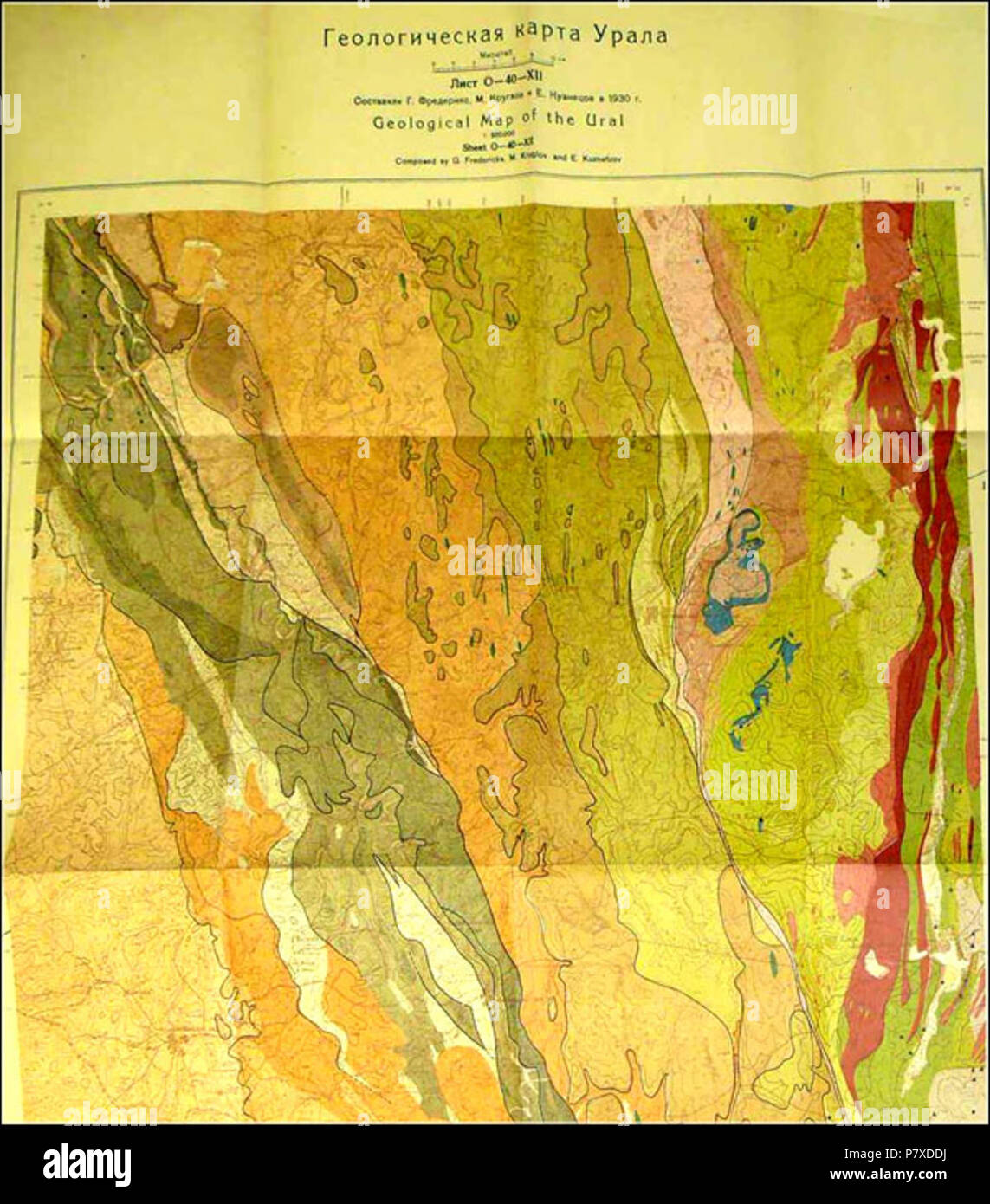Geologic Map Key