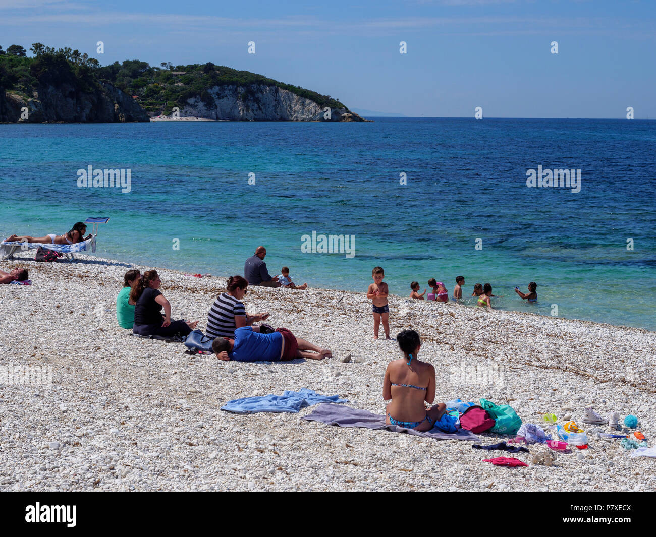 Capo Bianco Beach Spiaggia Delle Ghiaie Portoferraio Elba