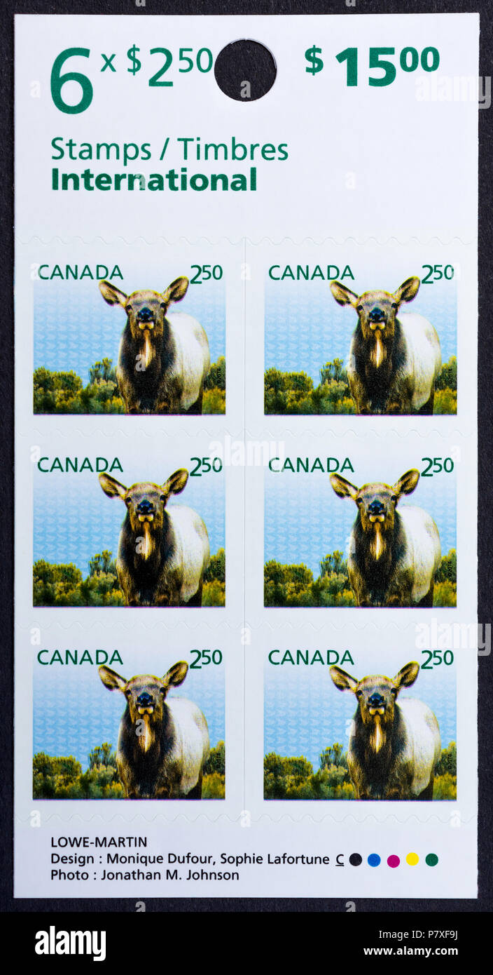 Canada postage stamps hires stock photography and images Alamy