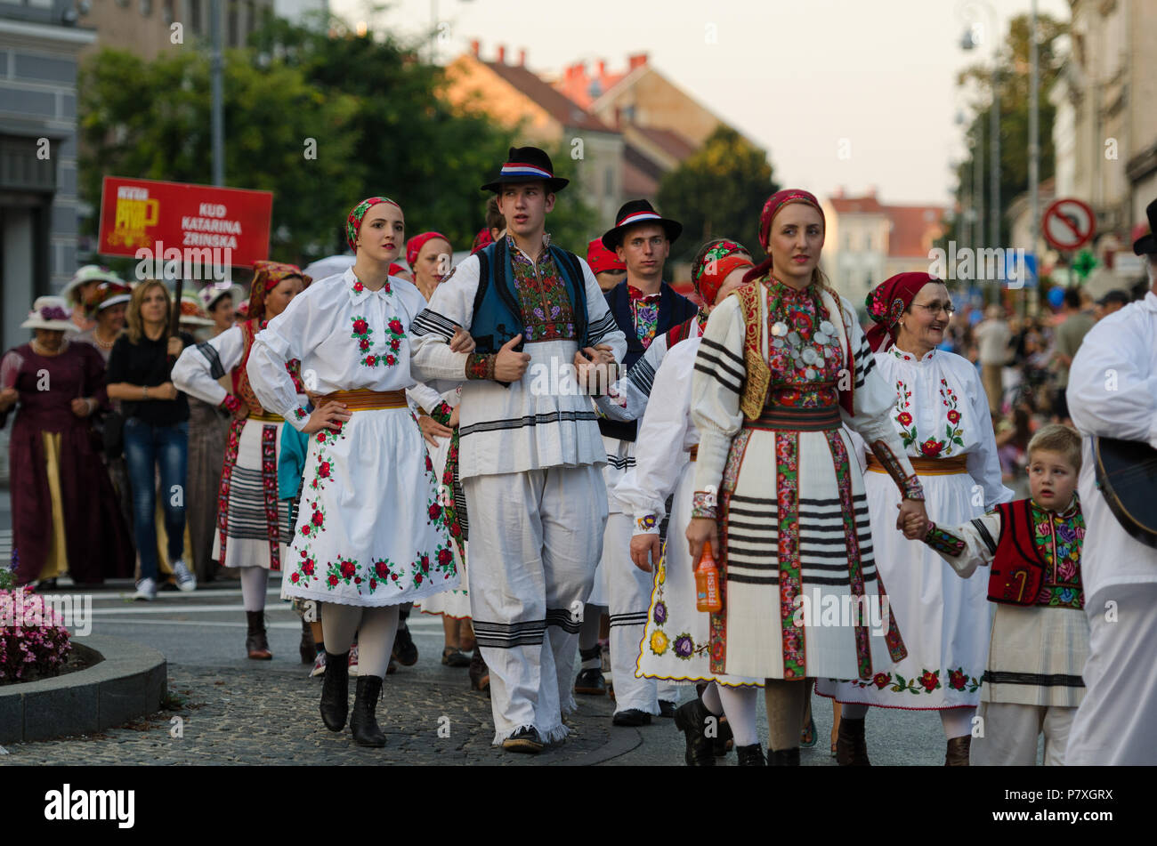 Beer Festival parade in Karlovac / Croatia Stock Photo Alamy