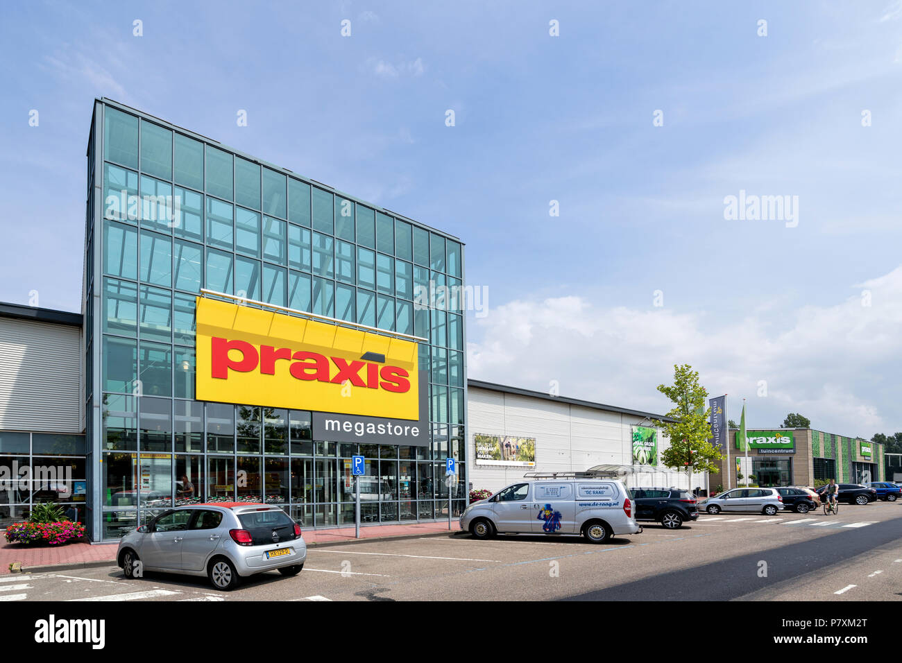 Praxis store in Beverwijk, NL. Praxis is a leading DIY brand in the  Netherlands and has a total of 146 stores and is part of the Maxeda DIY  Group Stock Photo - Alamy