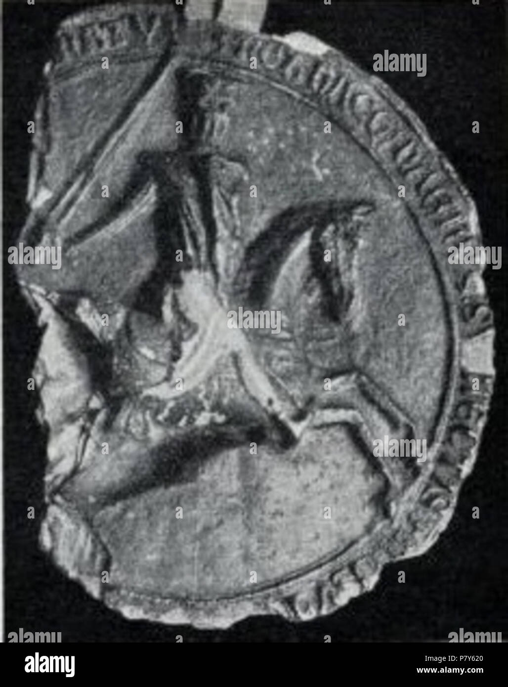 English: Seal of Haakon IV Haakonsson of Norway (reverse). Norsk bokmål:  Baksiden av seglet til Haakon IV Haakonsson. 22 October 2012, 23:18:48 179  Haakon IV segl (bakside Stock Photo - Alamy