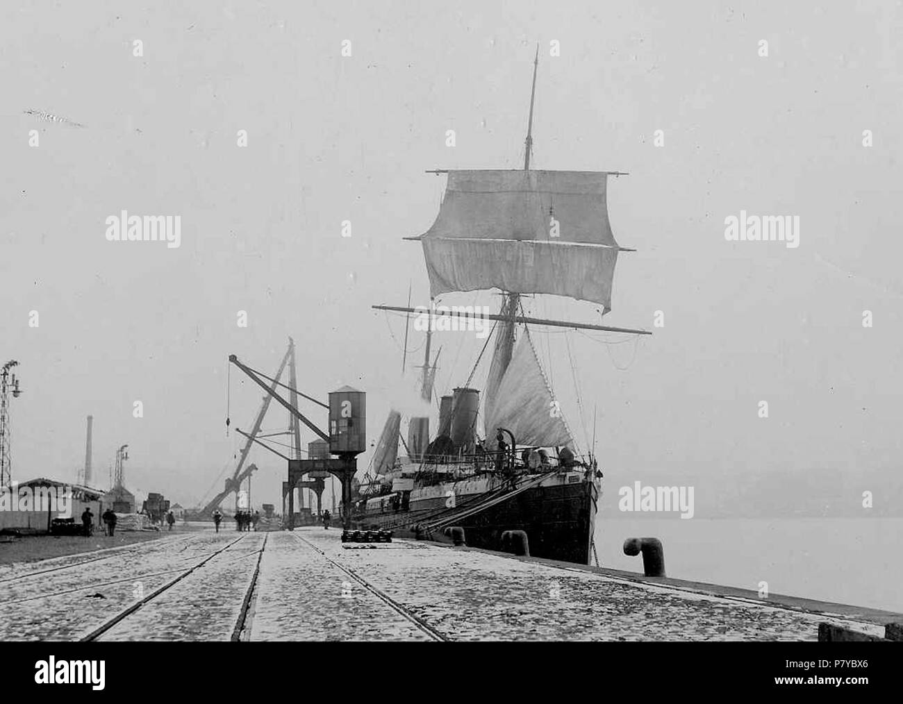 Steamship routes Black and White Stock Photos & Images Alamy