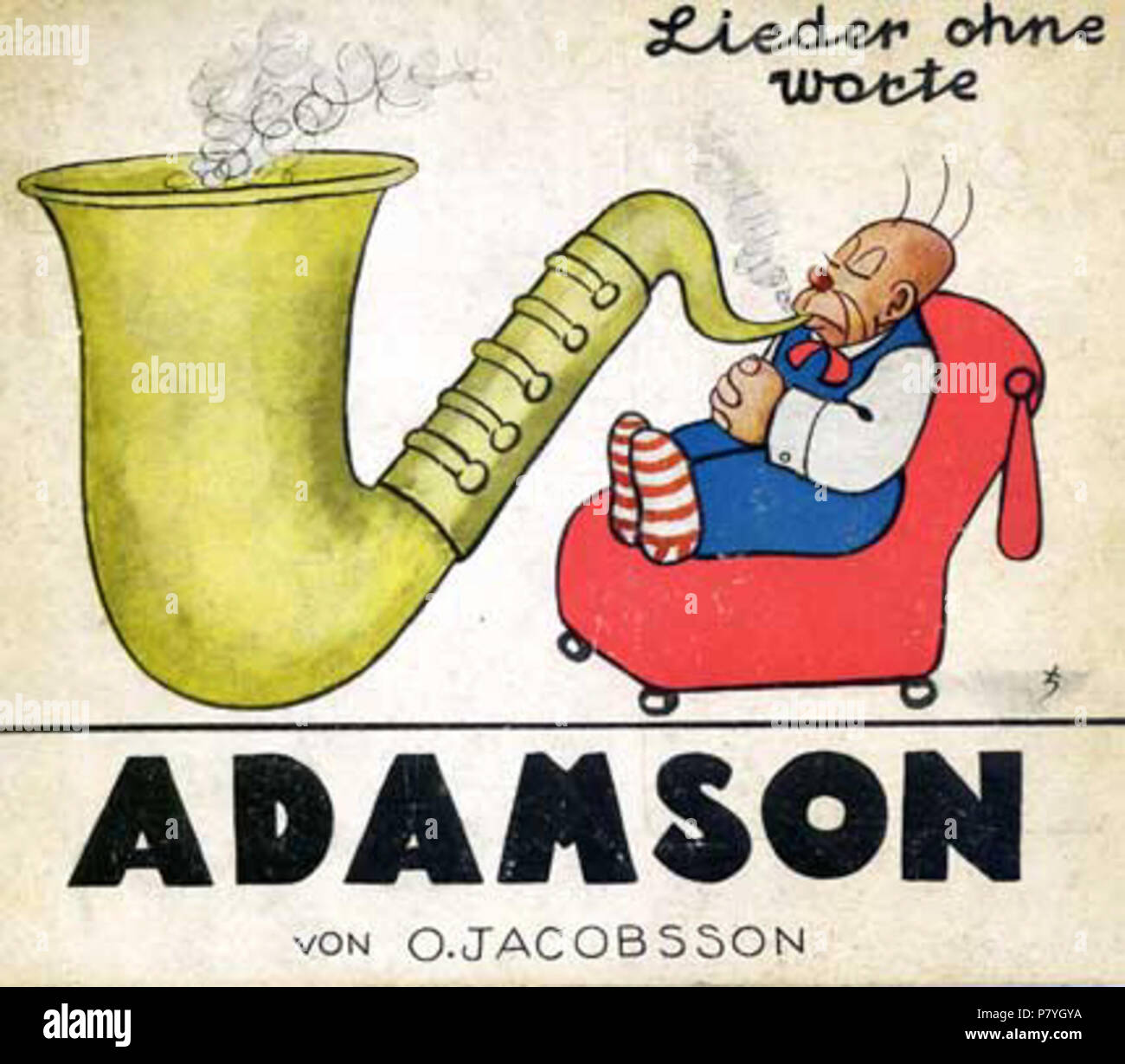 Deutsch: Oscar Jacobsson Adamson Lieder ohne Worte . before 1945 296 Oscar Jacobsson Adamson Lieder ohne Worte Stock Photo