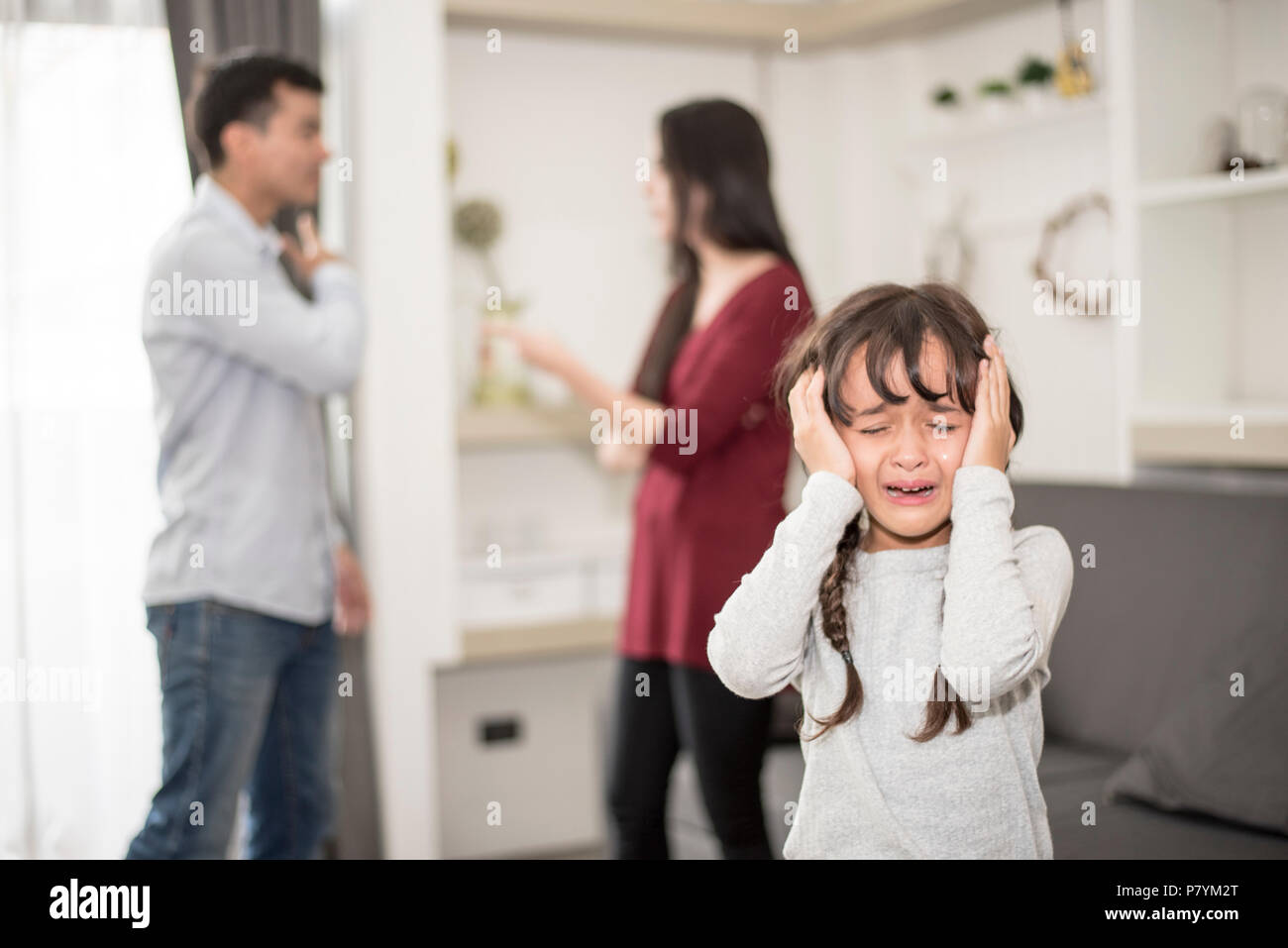 Angry woman slap man home hires stock photography and images Alamy