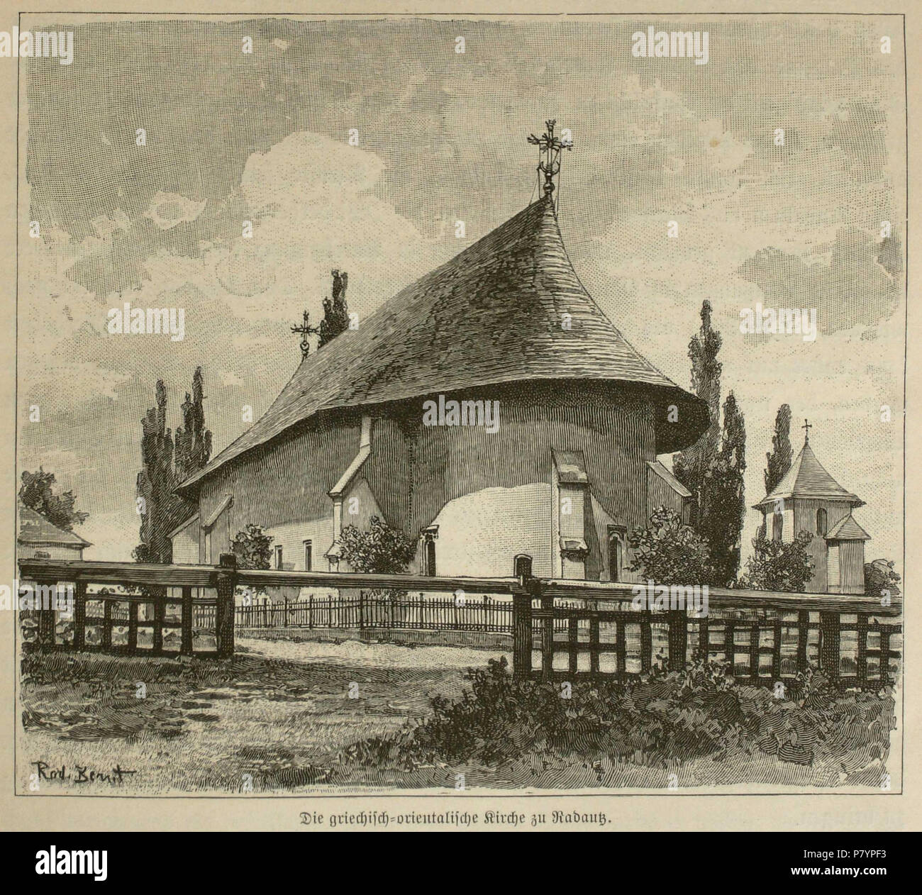 Român roMnstirea Bogdana, approx. 1899. Deutsch Radautz/Rdui