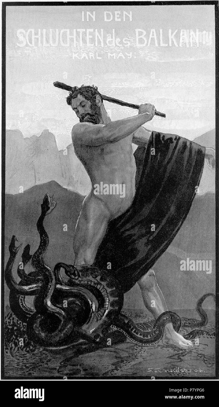 In Den Schluchten Des Balkan Titelbild Zu Karl Mays Werk Von Sascha in-den-schluchten-des-balkan-titelbild-zu-karl-mays-werk-von-sascha