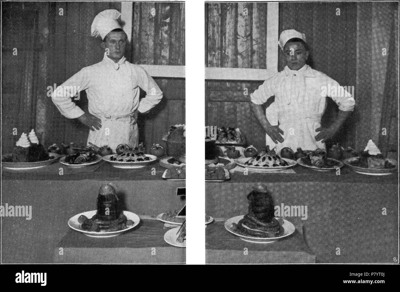 Italiano: Illustrazione da La cucina futurista, di Filippo Tommaso Marinetti, Milano, Sonzogno, 1932. before 1932 238 La cucina futurista p120 Stock Photo