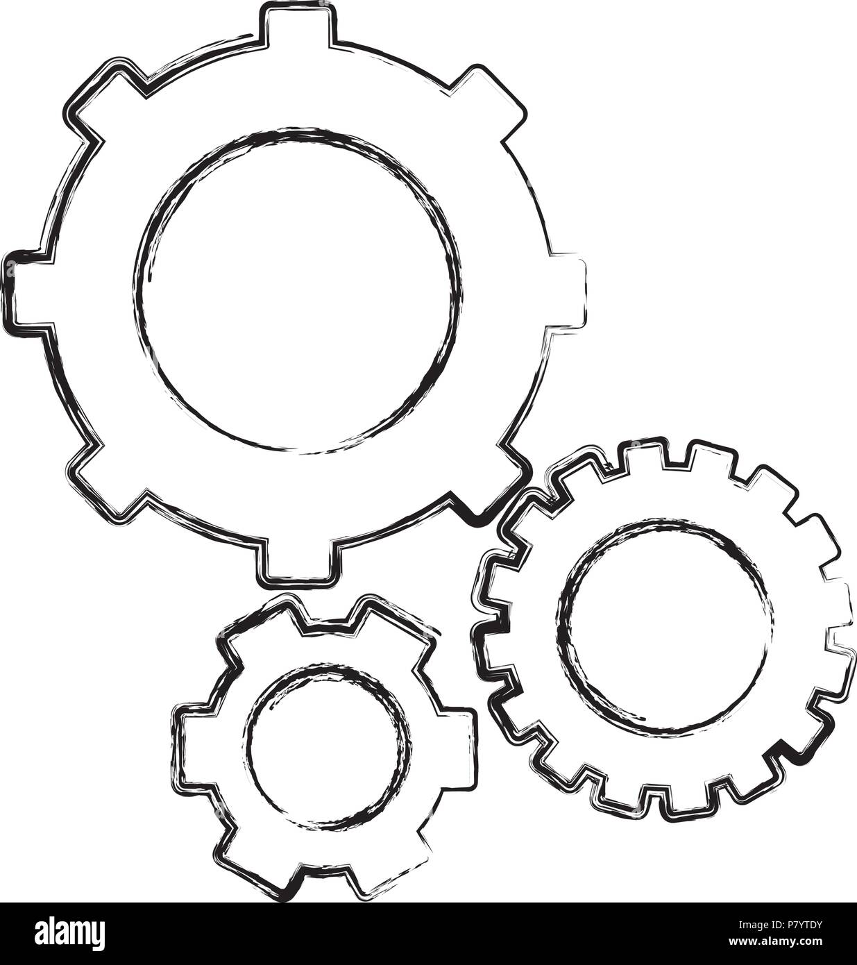 Grunge gear engineering process hi-res stock photography and images - Alamy