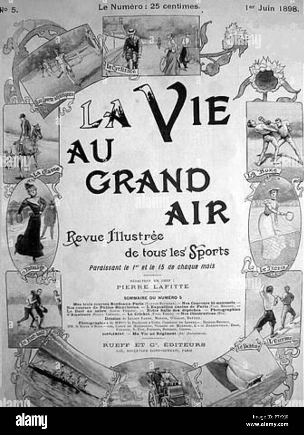 Revue Ancienne La Vie Au Grand Air N°281 - 28 Janvier 1904 - Sports Illustrés