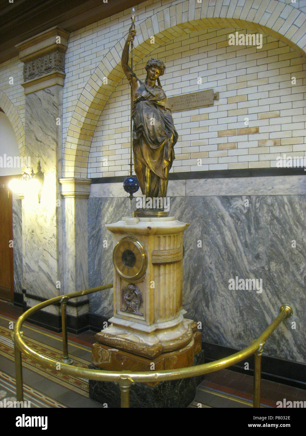 English Conical pendulum clock by HenriEugèneAdrien Farcot