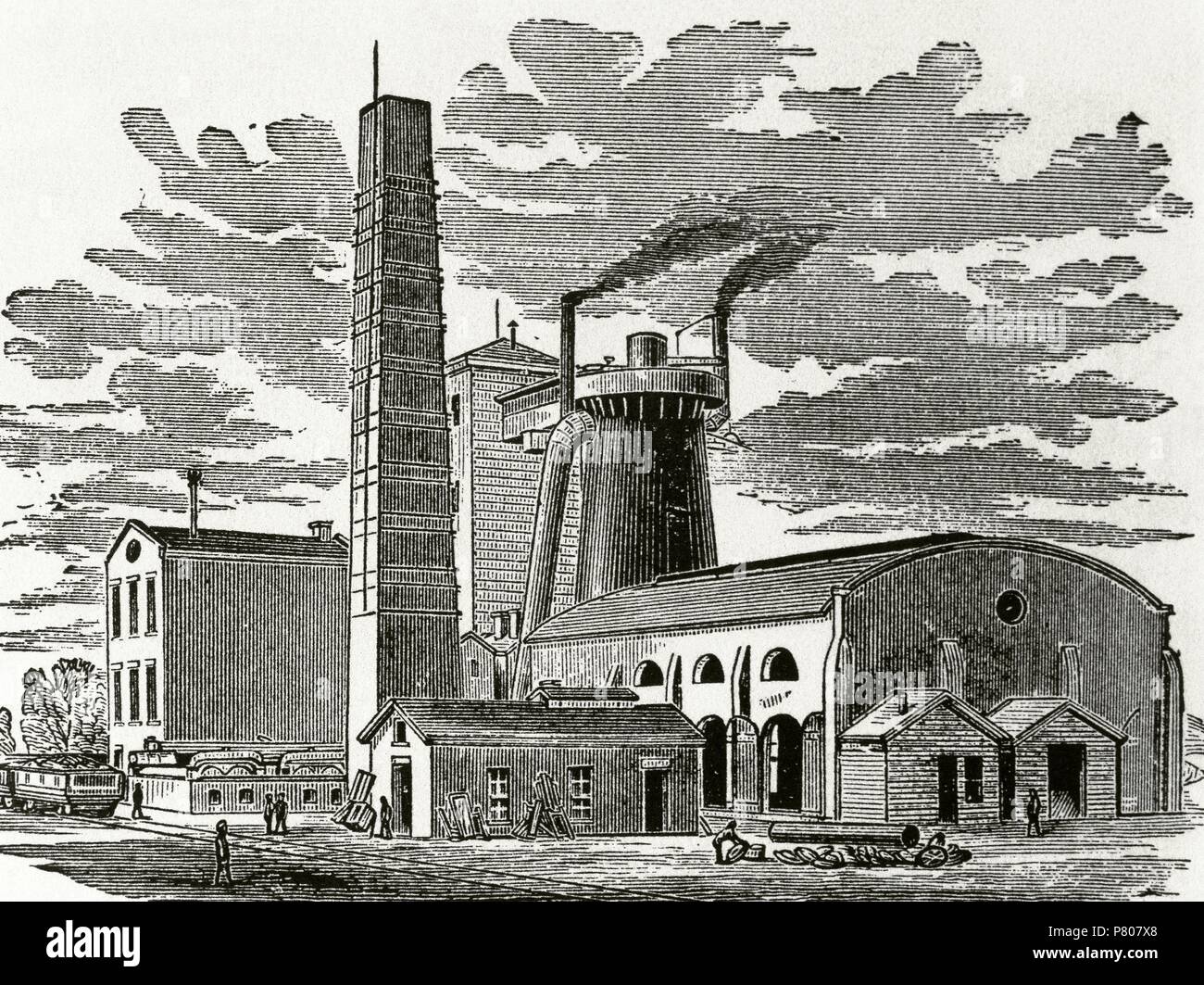 Coal Furnace Factory Stock Photos & Coal Furnace Factory Stock Images