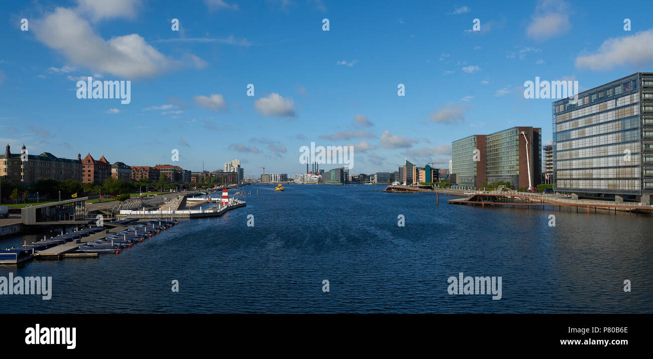 Copenhagen waterfront located in Denmark Stock Photo Alamy