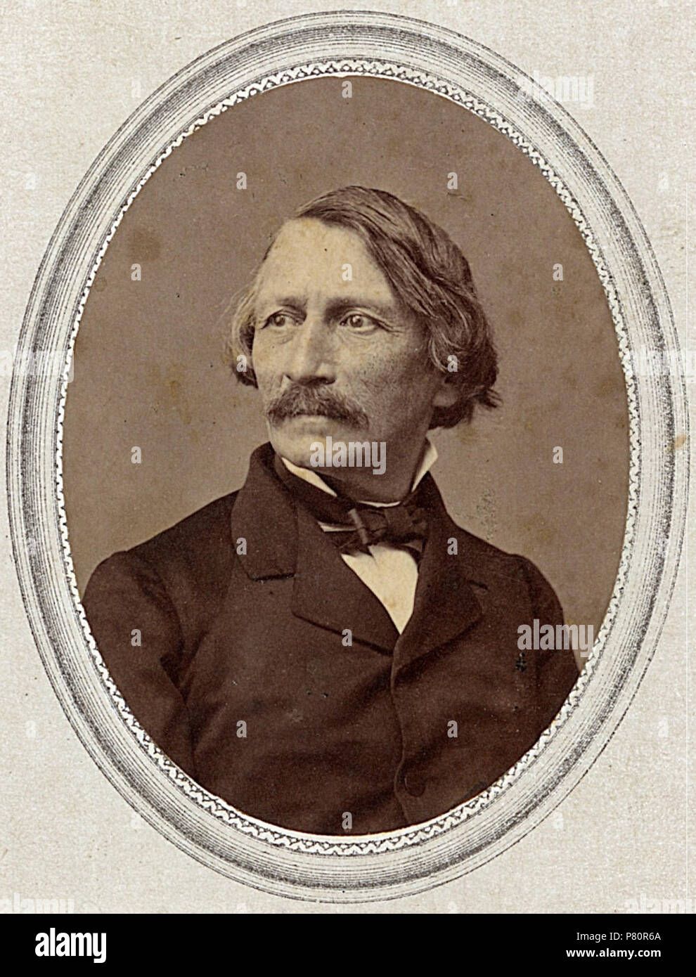 150 ETH-BIB-Semper, Gottfried (1803-1879)-Portrait-Portr 10869.tif (cropped) Stock Photo