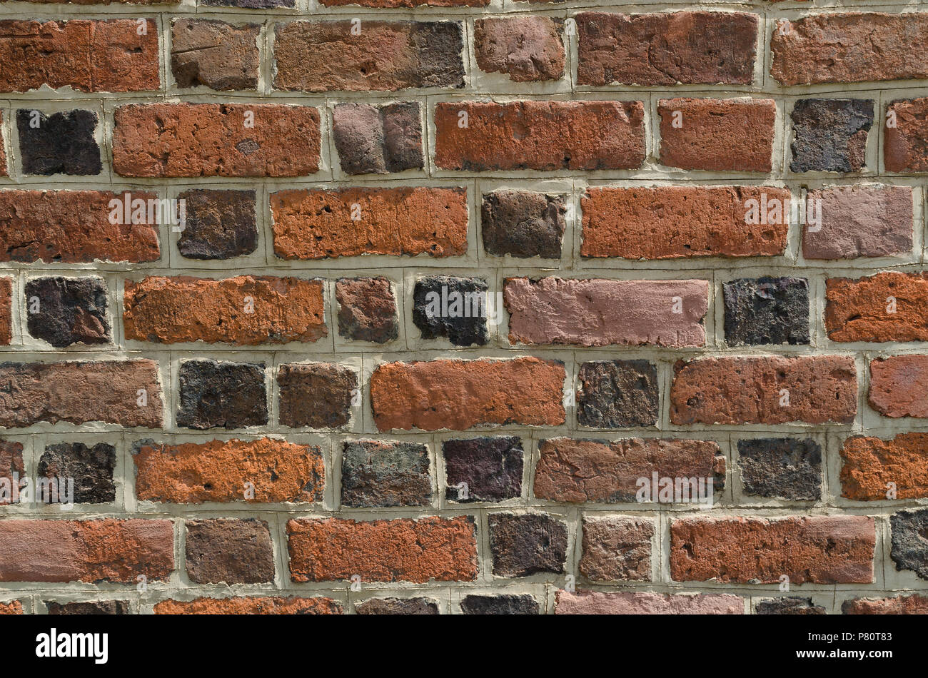 Vintage red brick wall texture hires stock photography and images Alamy