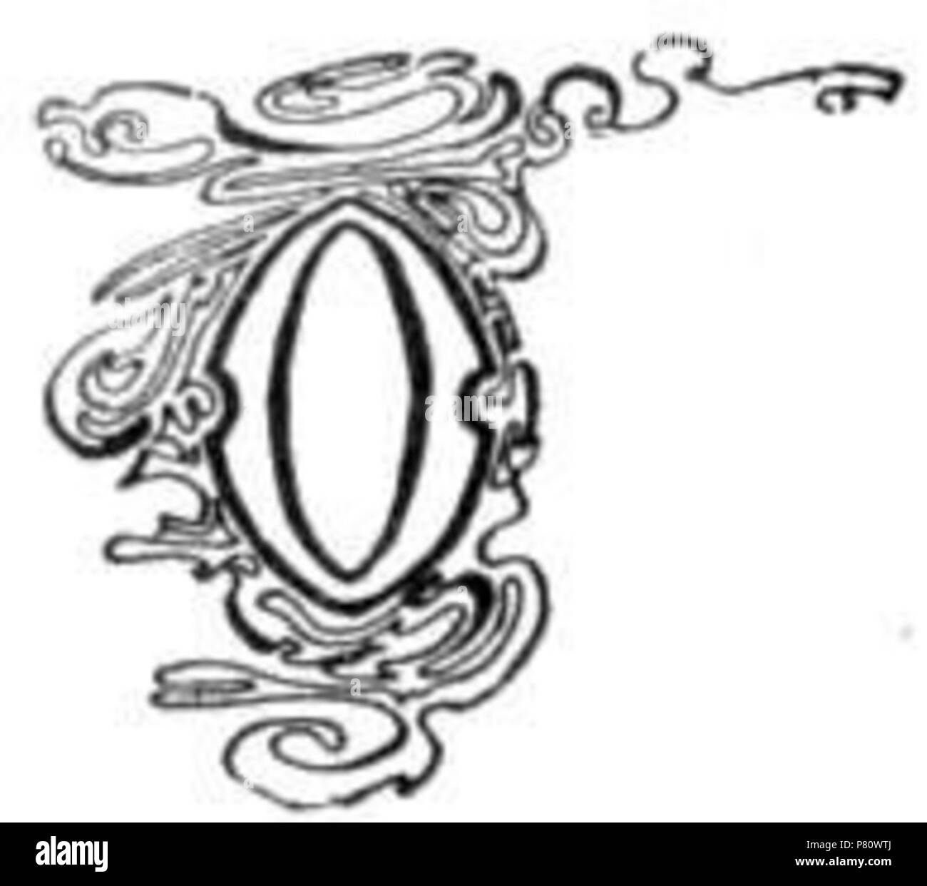 A o letter Black and White Stock Photos Images Alamy