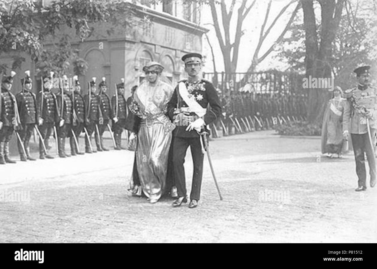 English: Wedding of Alexander I of Yugoslavia & Princess Marie of ...