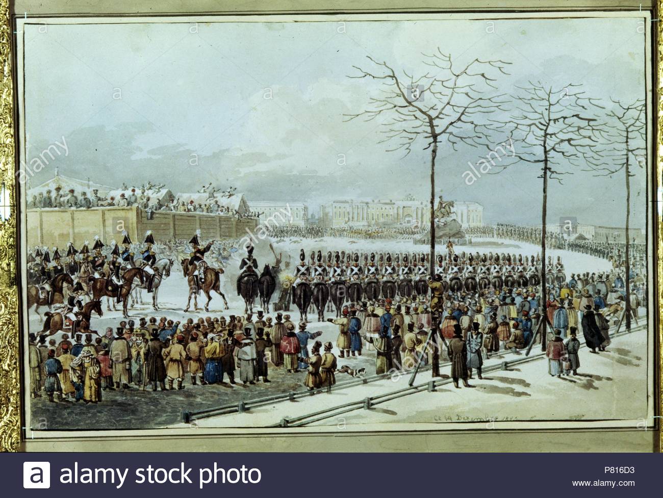 Decembrist uprising on Senate Square in 1825 53 Decembrist uprising on Senate Square in 1825 31