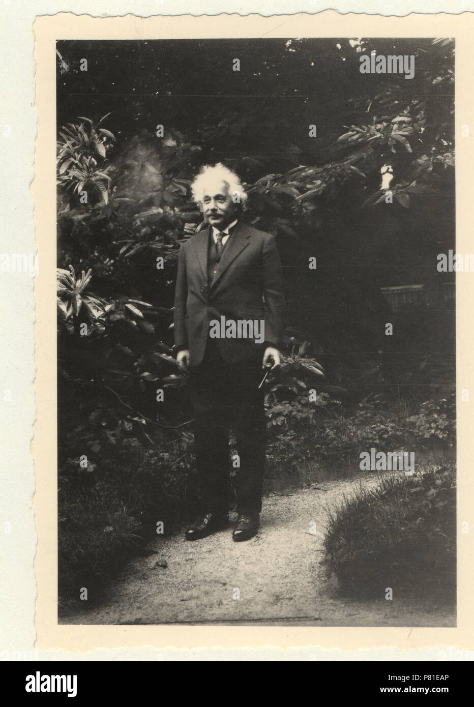 148 ETH-BIB-Einstein, Albert (1879-1955) in Laeken, Belgien-Portrait-Portr 03084 Stock Photo