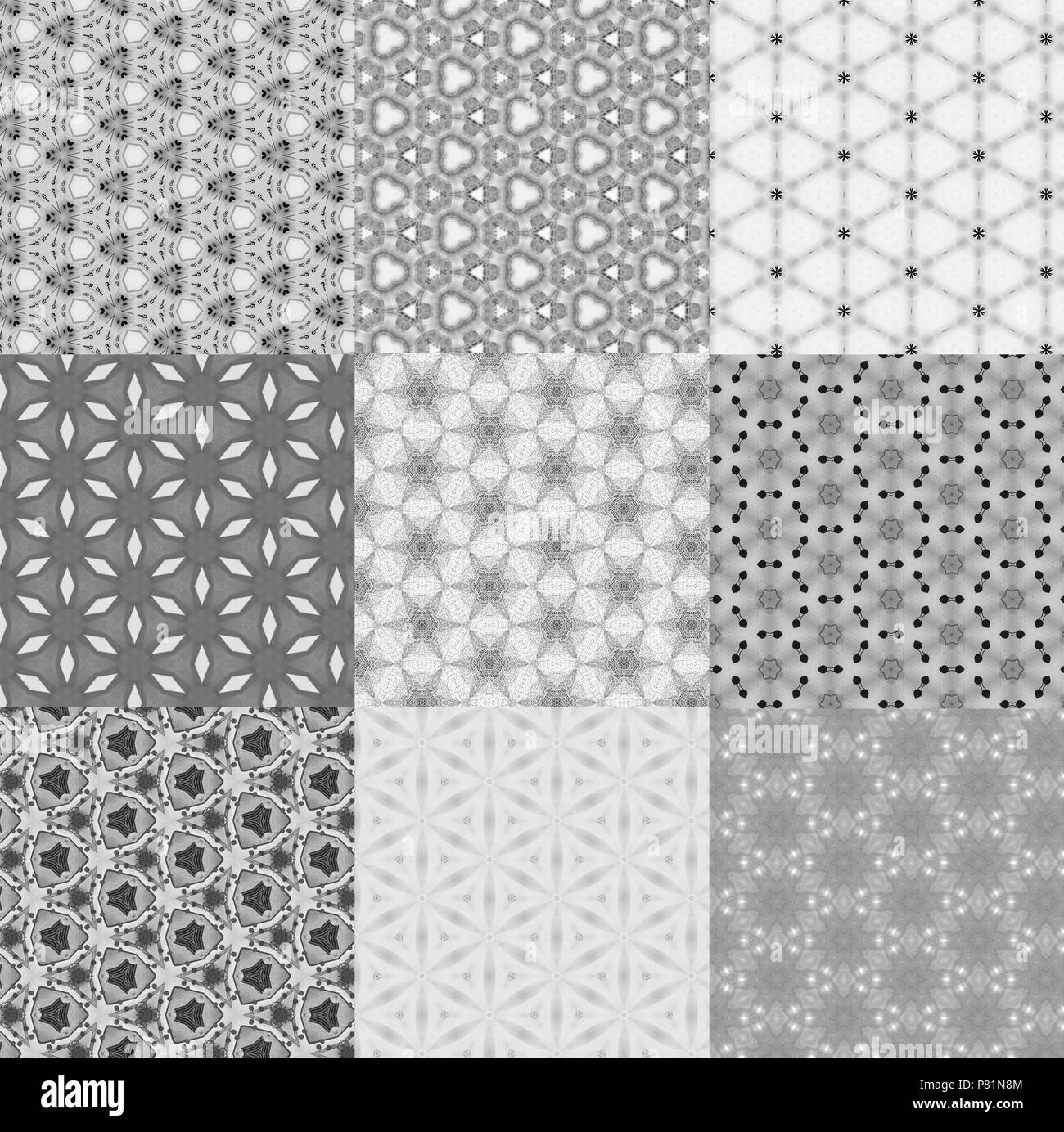 Abstract pattern design background from geometric shape, You can use this pattern background for your fabric pattern or interior wallpaper pattern. Stock Photo