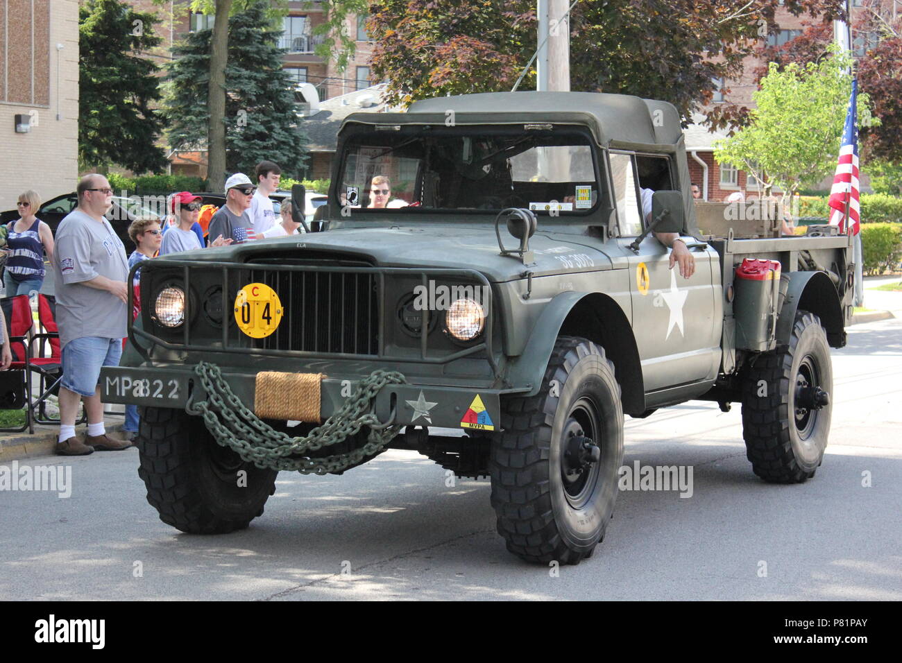 military pickup truck