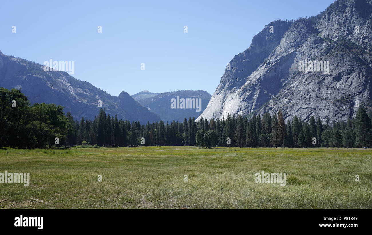 National Parks Yosemite Stock Photo