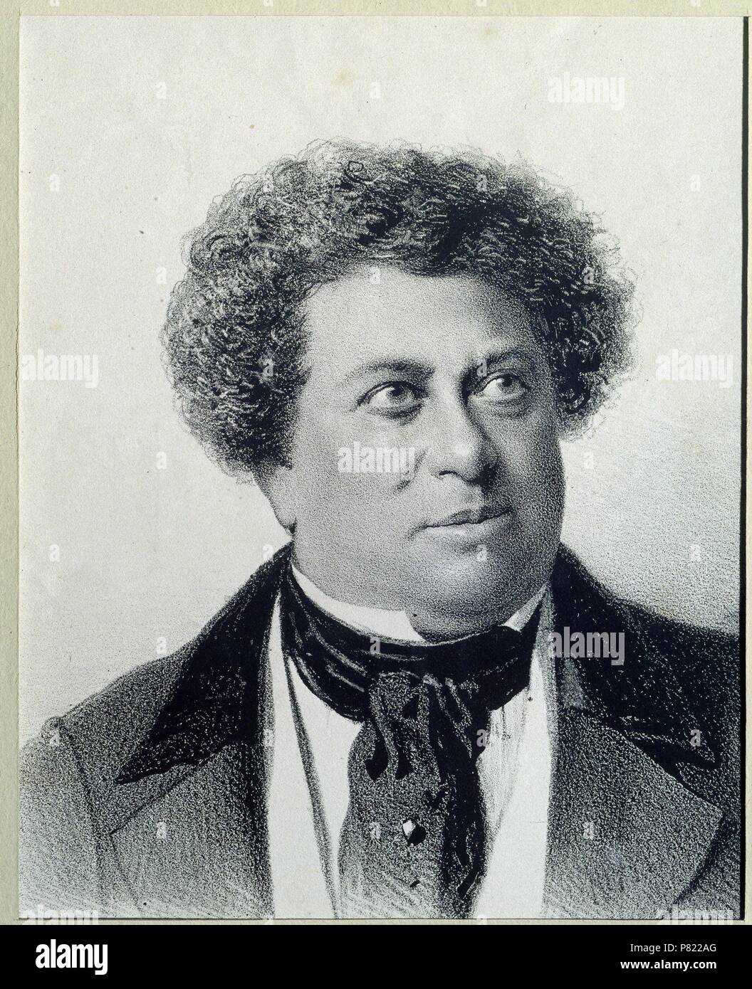 Portrait of the author Alexandre Dumas (1824-1895). Museum: State ...