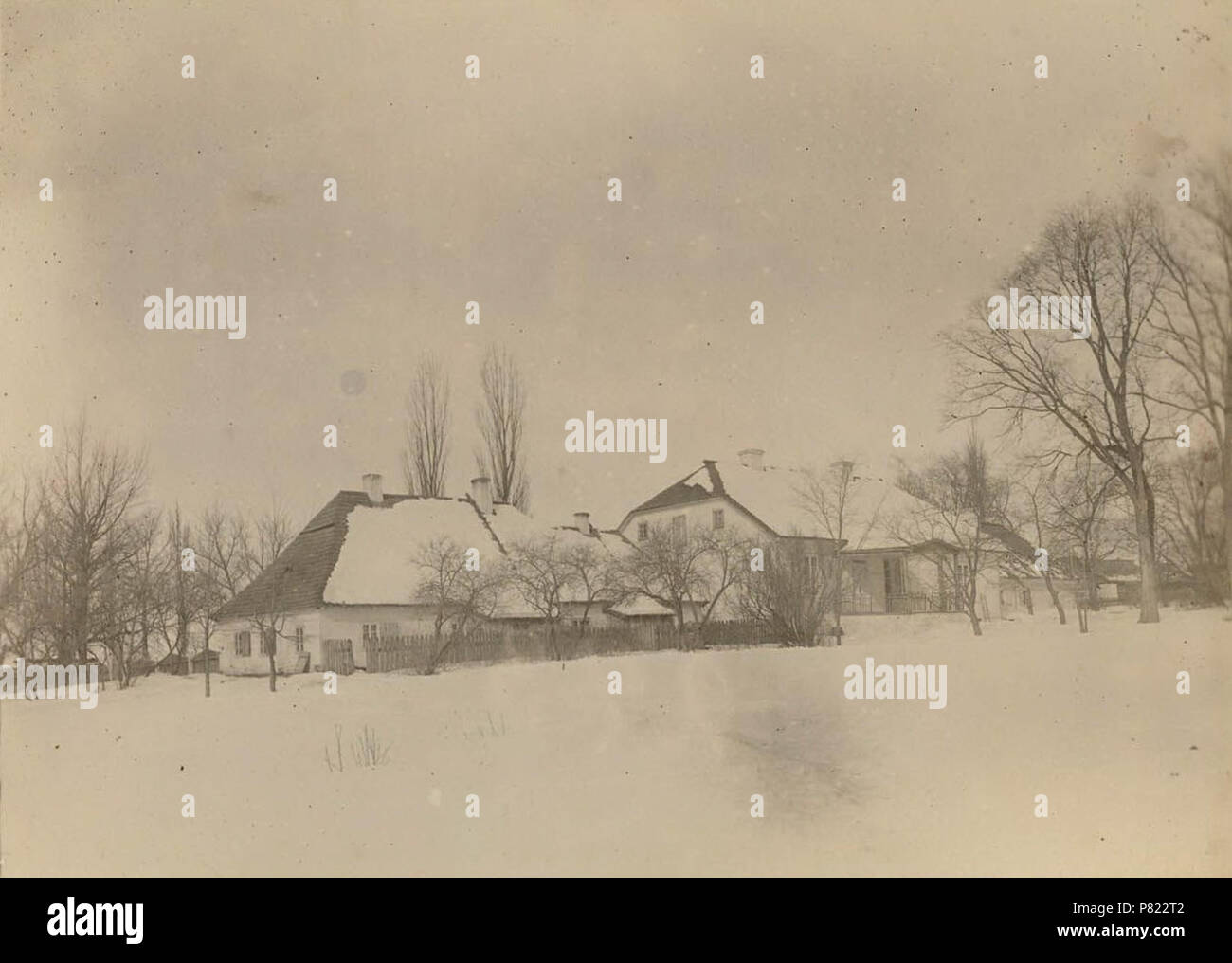43 Bierastavica Vialikaja, Kasakoŭski. Бераставіца Вялікая, Касакоўскі (S. Kasakoŭski, 1895) (03) Stock Photo