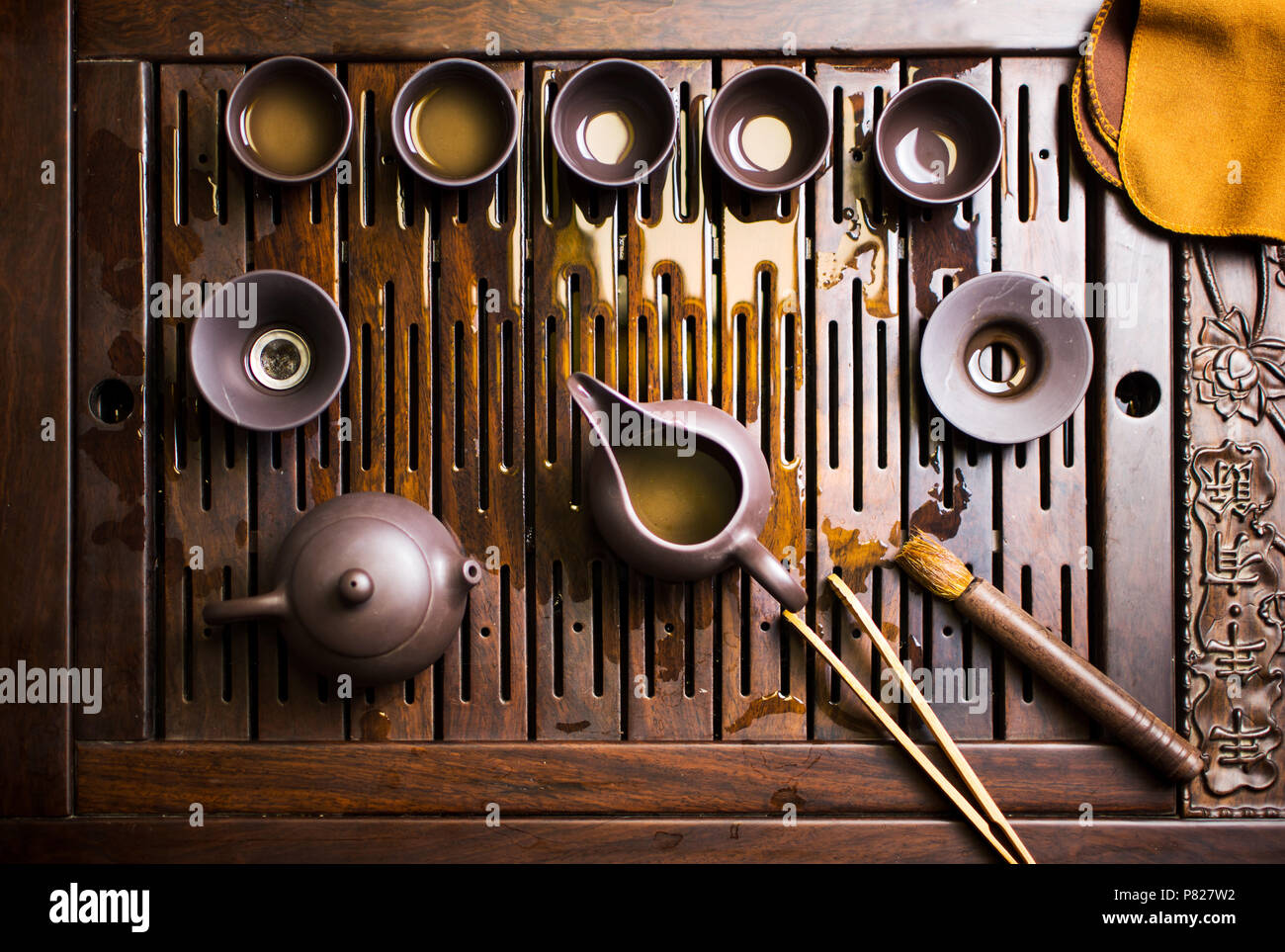 Tools for tea preparation hires stock photography and images Alamy