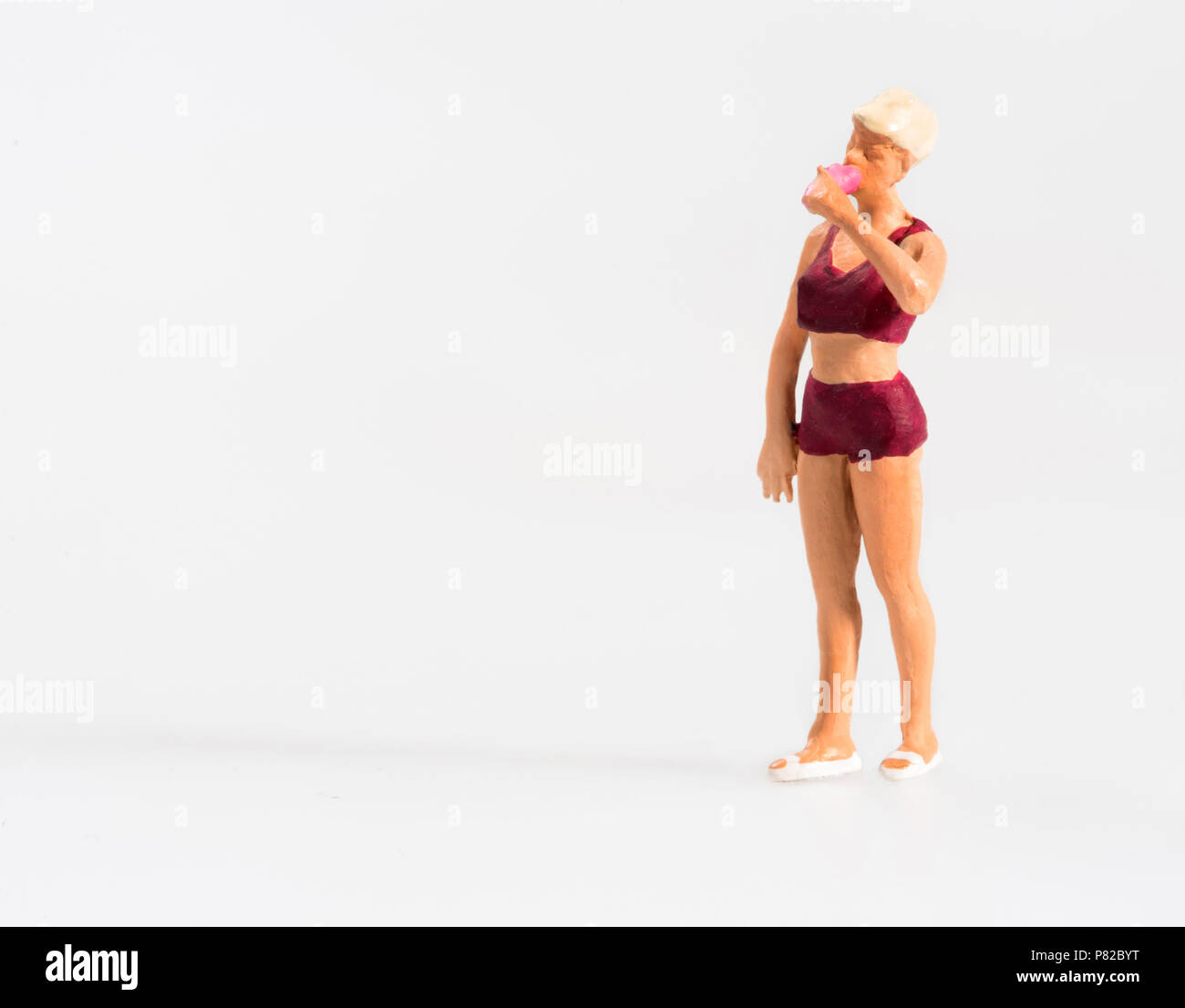 Bikini Girl Eating High Resolution Stock Photography and Images - Alamy