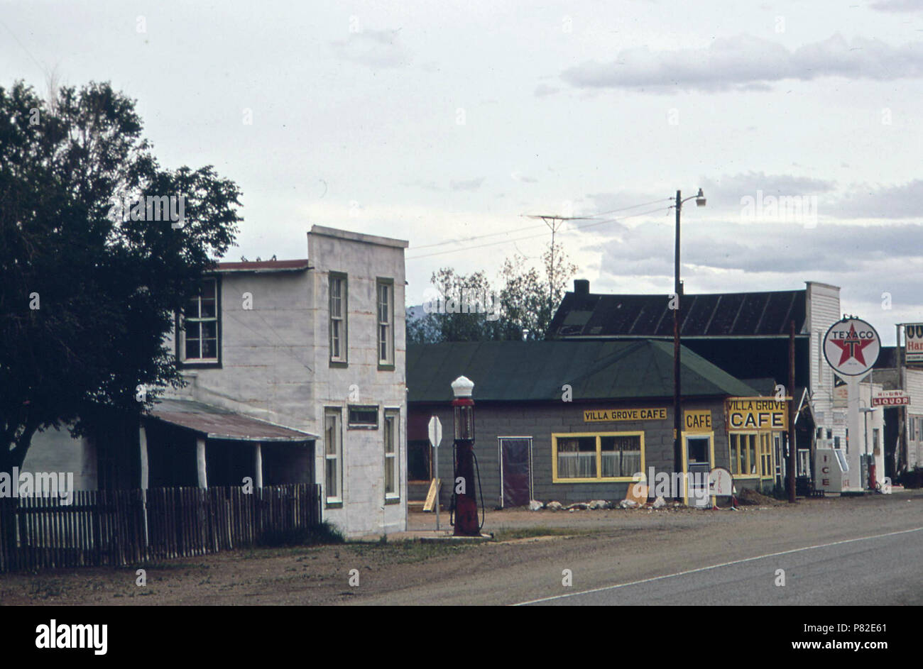 ColoradoVilla Grove, 05 1972 Stock Photo Alamy