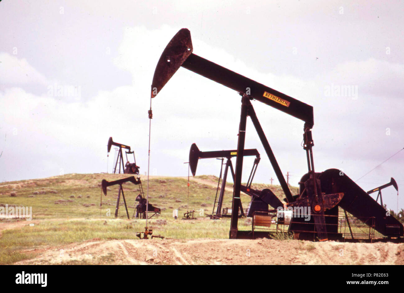 1970s oil wells wyoming hires stock photography and images Alamy