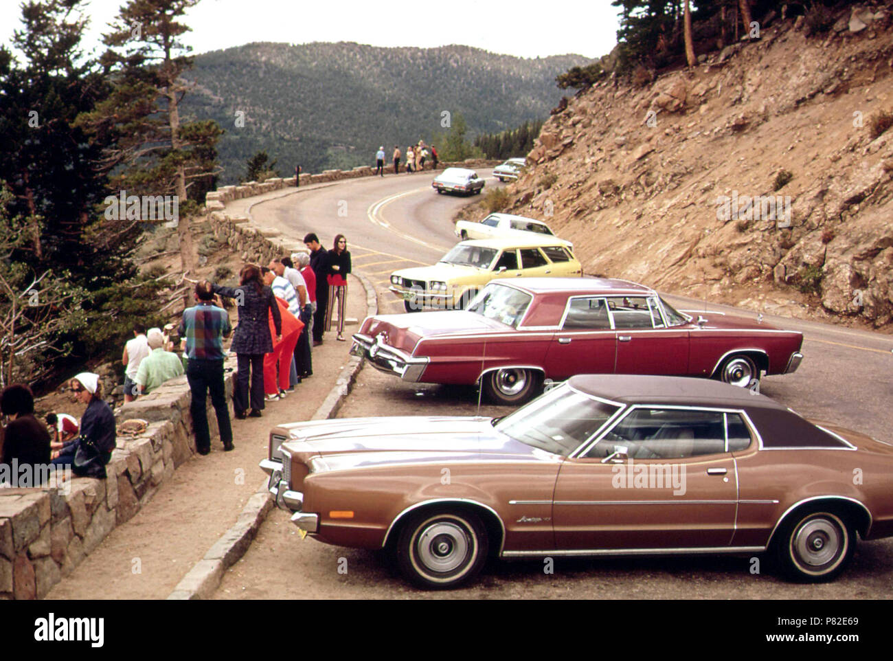 Early 1970s rocky mountain national park hi-res stock photography 