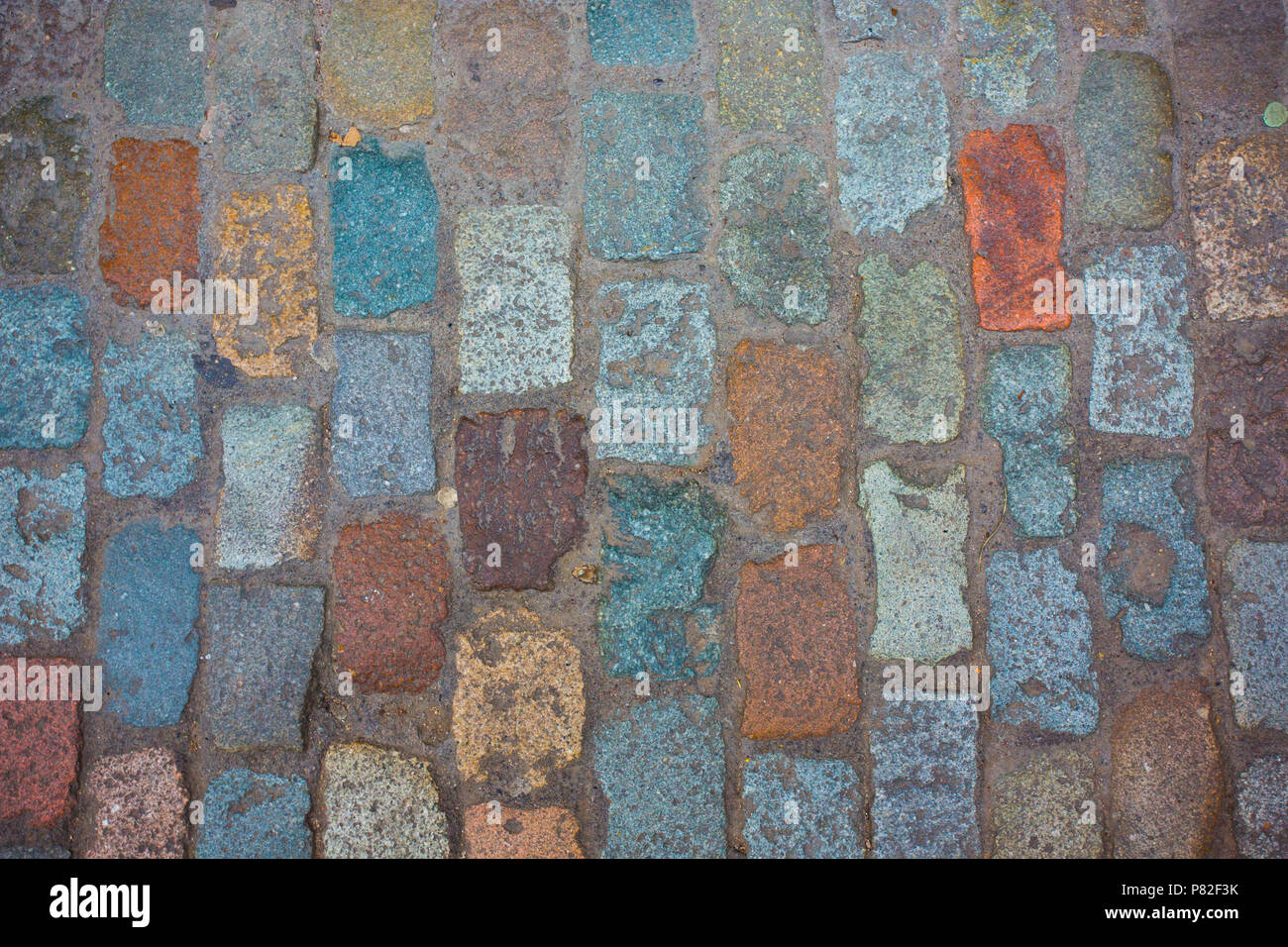 old stone tile road texture background Stock Photo Alamy
