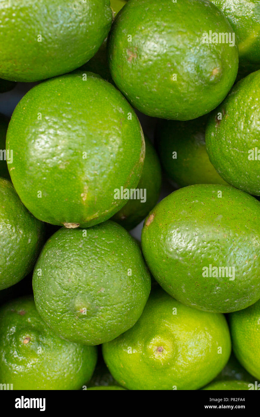fresh green lime abstract fruit colorful pattern texture background Stock Photo